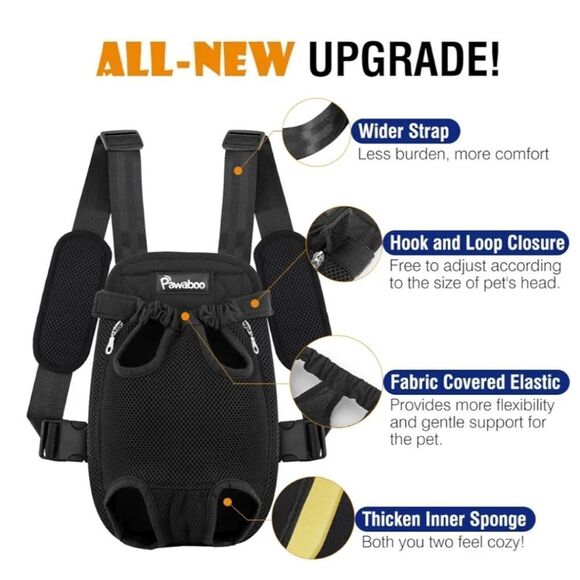 Black Dog Carrier Backpack - Picture 4 of 9